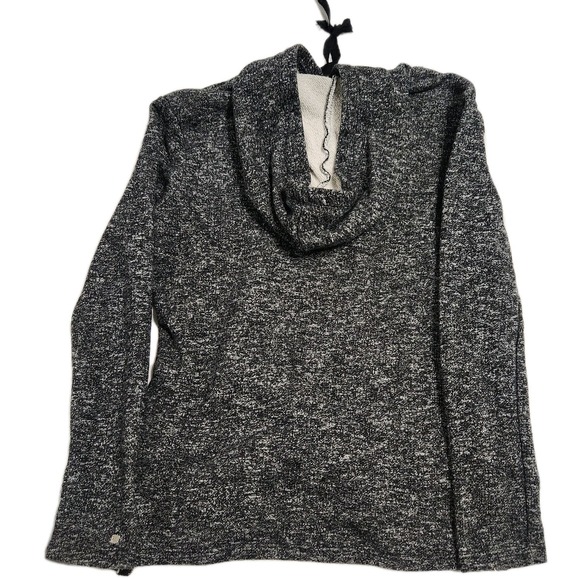 FABLETICS‎ TAJ Marled Black Pullover Hoodie Sweatshirt  Women's Small - Picture 2 of 6
